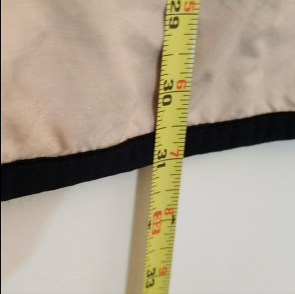 Newtime| Vintage 90s Rugged Outdoor Khaki Tan Zippered Vest Nylon Blend - Picture 9 of 10